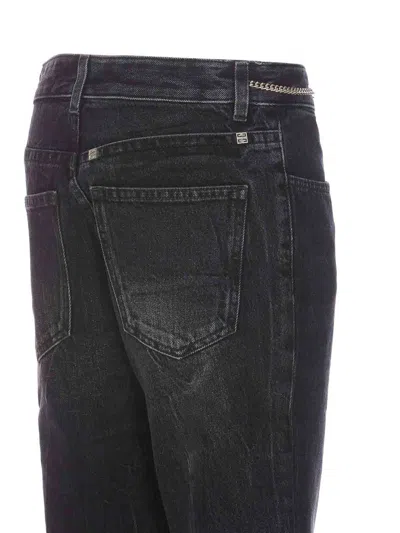 Givenchy Deatil Jeans In Negro