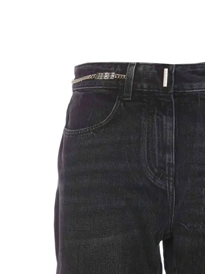 Givenchy Deatil Jeans In Negro