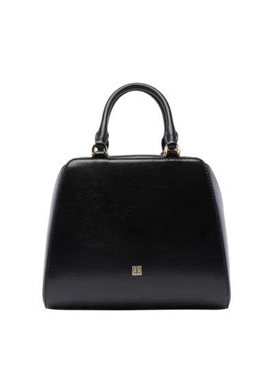 Givenchy Black Antigona Cube Mini Satchel Bag In Black