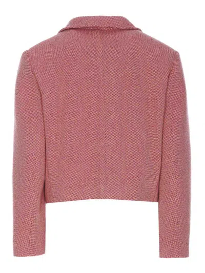 Isabel Marant Étoile Cassidy Cropped Jacket In Color Carne Y Neutral
