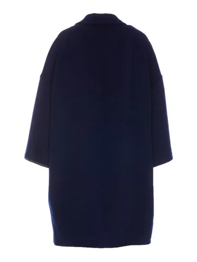 Shop Marni Coat In Azul