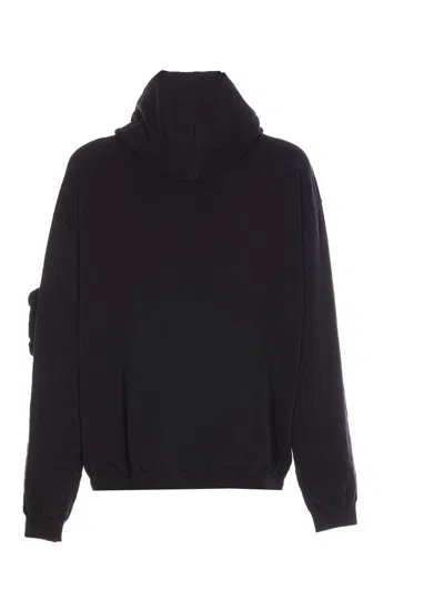 Shop Mm6 Maison Margiela Zip Hoodie In Negro