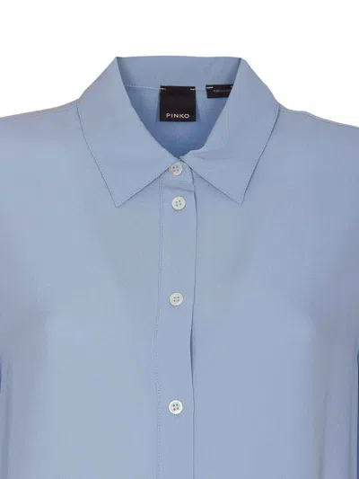 Shop Pinko Nora Shirt In Azul