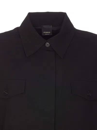 Shop Pinko Fioriera Shirt In Negro