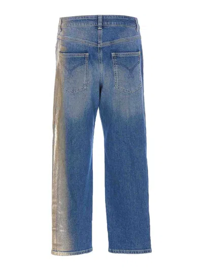 Shop Patrizia Pepe Denim Jeans In Azul