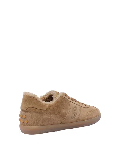 Tod's Tods Tab Sneakers In Marrón