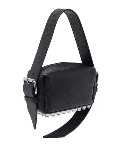 Alexander Wang Small Rich Shoulder Bag In Negro