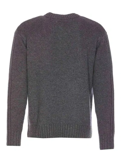 Lisa Yang Graphite Dan Sweater In Gris