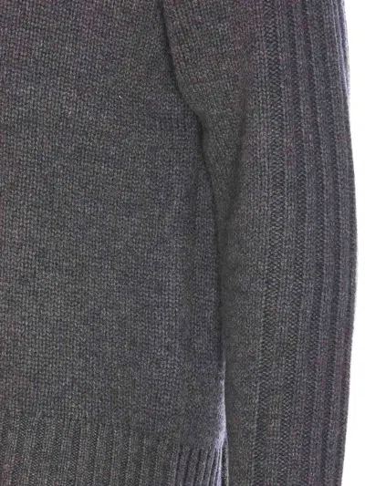 Lisa Yang Graphite Dan Sweater In Gris