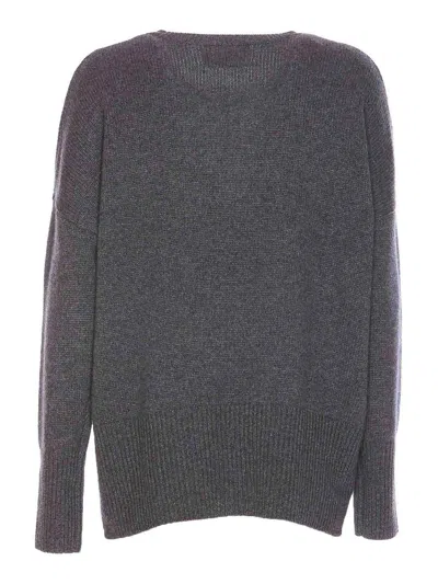 Lisa Yang Grey Mila Sweater In Gris