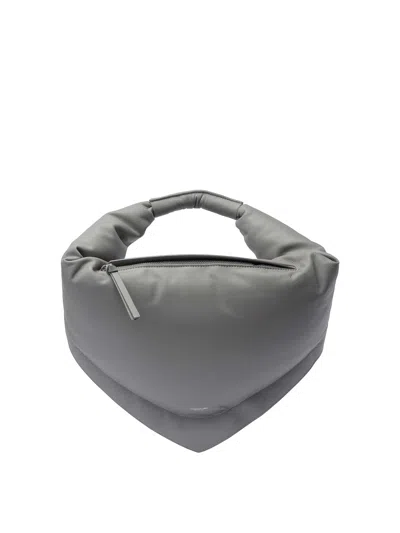 Shop Federico Cina Tortellino Bag In Gris