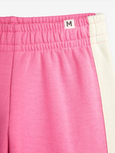 Mini Rodini Society Track Pants In Pink