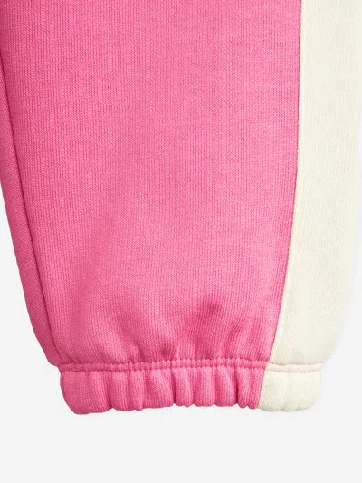 Mini Rodini Society Track Pants In Pink