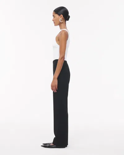 Another Tomorrow Jersey Pant In Black