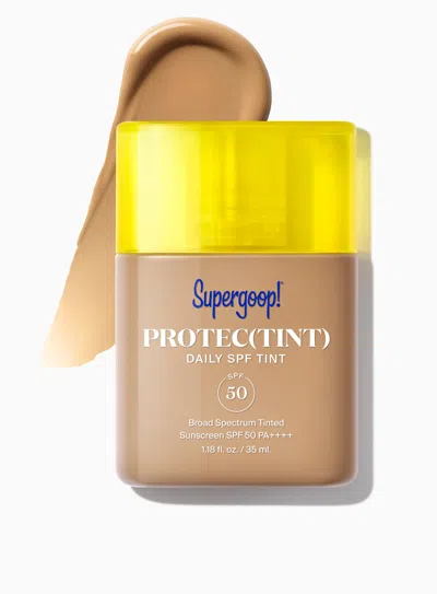 Supergoop Protec(tint) Daily Skin Tint Spf 50 Sunscreen 30w / 1.18 Fl. Oz. !