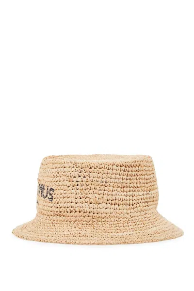 JACQUEMUS JACQUEMUS PEACH BUCKET HAT FOR A STYLISH 