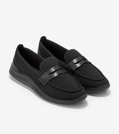 Cole Haan Zag Meritt Stilt Loafer In Black