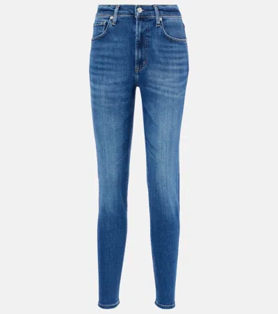 Citizen Of Humanity Isola High-rise Skinny Jeans In Blue