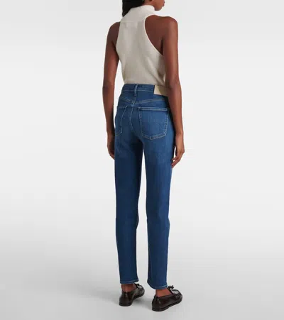 Citizen Of Humanity Isola High-rise Skinny Jeans In Blue