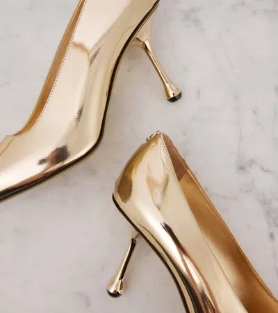 Jimmy Choo Ixia 80 Dã© In Gold