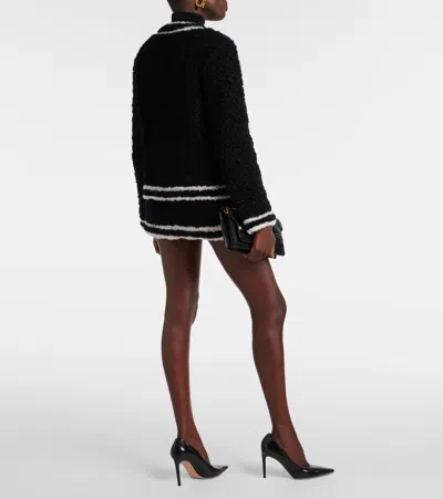 Blancha Shearling Jacket In Black