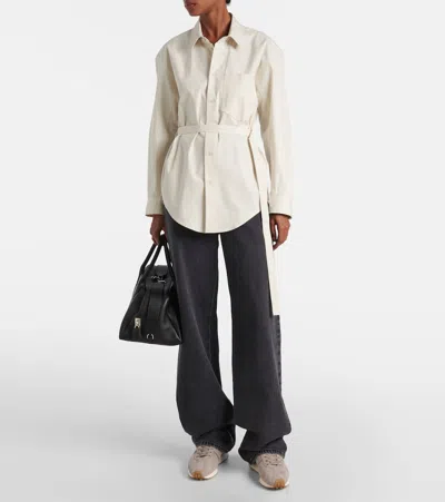 Tod's T Vintage Suede Sneakers In Grey