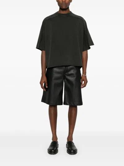 Entire Studios Boxy Silhouette Cotton T-shirt In Black