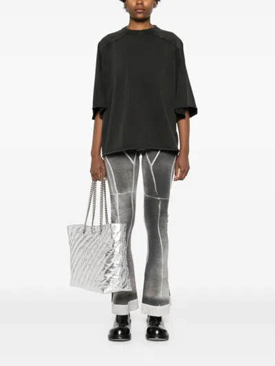 Entire Studios Boxy Silhouette Cotton T-shirt In Black