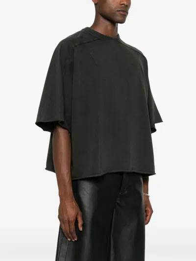 Entire Studios Boxy Silhouette Cotton T-shirt In Black