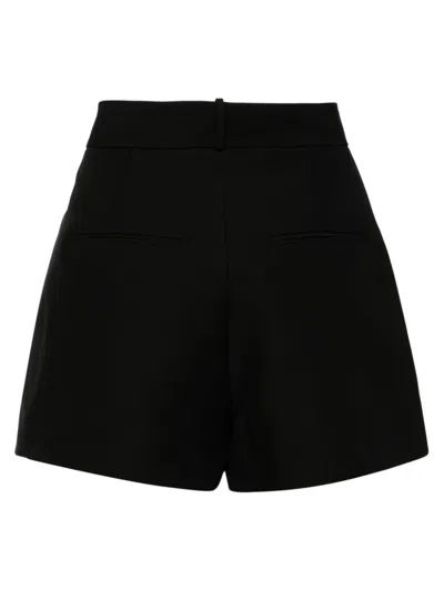 Dice Kayek High-waisted Shorts In Black