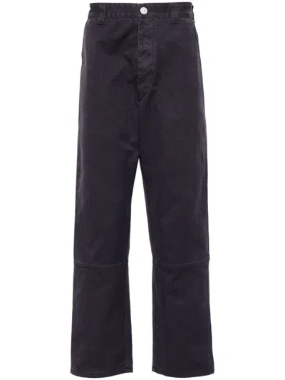 Stone Island Men's Marina Work Pants In Blue