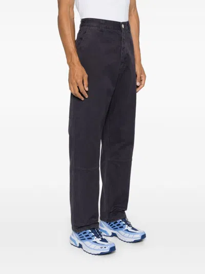 Stone Island Men's Marina Work Pants In Blue