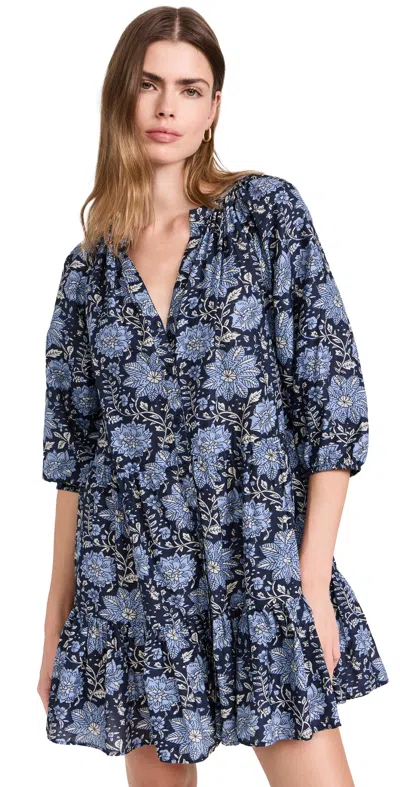 Apiece Apart Mini Mitte Dress Heritage Sky In Heritage Sky