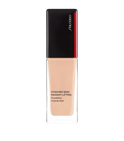 Shop Shiseido Synchro Skin Radiant Lifting Foundation Spf 30 In Multi