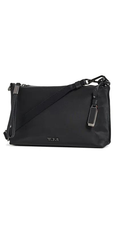 Shop Tumi Adela Crossbody Black/gunmetal