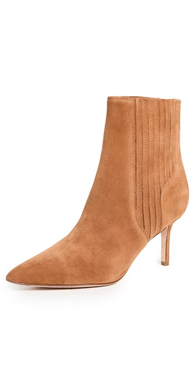 Veronica Beard Lisa Boots 70mm Hazelwood In Hazelwood