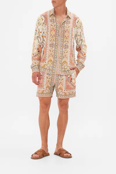 Camilla Collared Long Sleeve Shirt In Honour Of Heirlooms