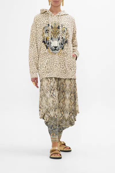 Camilla Silk Band Oversized Hoodie With Pockets The Throne Room