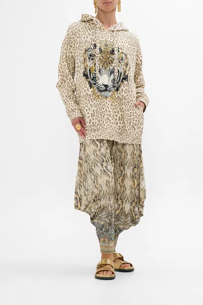 Camilla Silk Band Oversized Hoodie With Pockets The Throne Room