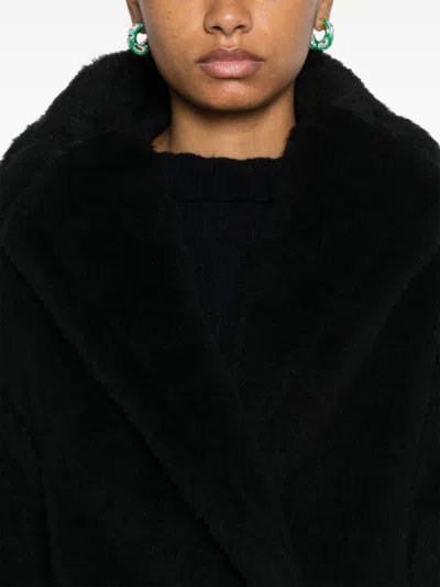 Shop Max Mara Tedgirl Coat In Black