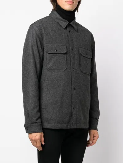 Woolrich Two-pocket Button-up Shirt Jacket