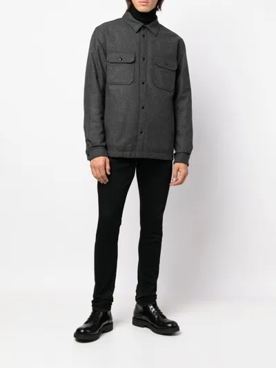 Woolrich Two-pocket Button-up Shirt Jacket
