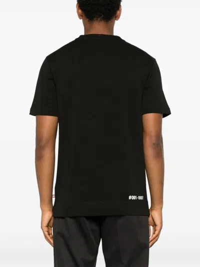 Shop Moncler Cotton T-shirt