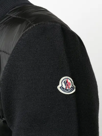 Shop Moncler Logo Cardigan