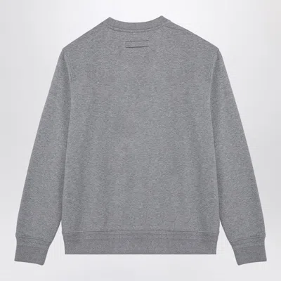 Shop Zegna Sweatshirt Crew-neck Men In Gray