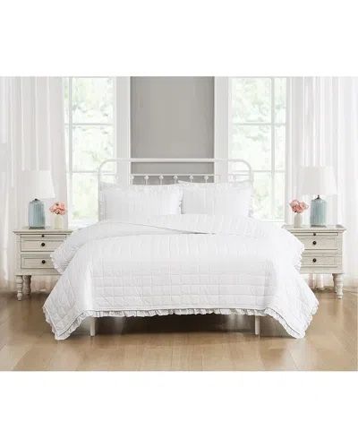 The Farmhouse By Rachel Ashwell The Farmhouse By Rachel Ashwel Ruffled Washed Cotton Comforter Set