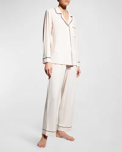 Eberjey Gisele Pyjama Set In Sorbet/blk