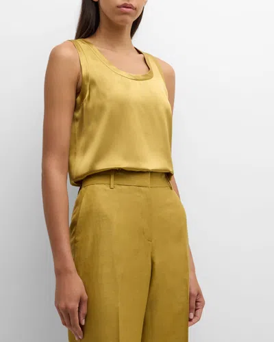 Lafayette 148 New York Perla Reversible Silk Blouse