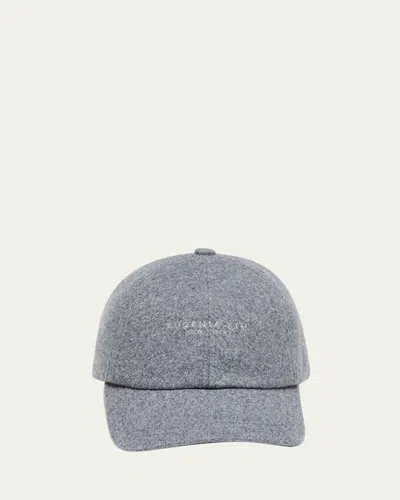 Eugenia Kim Lo Wool Baseball Cap In Gray