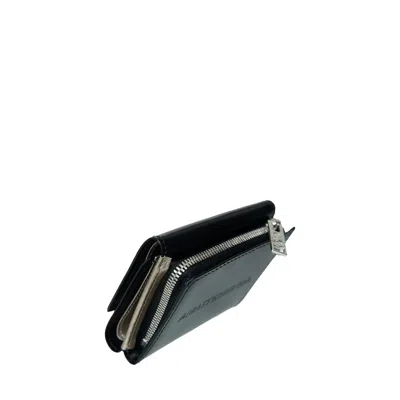 Mastermind Japan Black Leather Wallet In Black